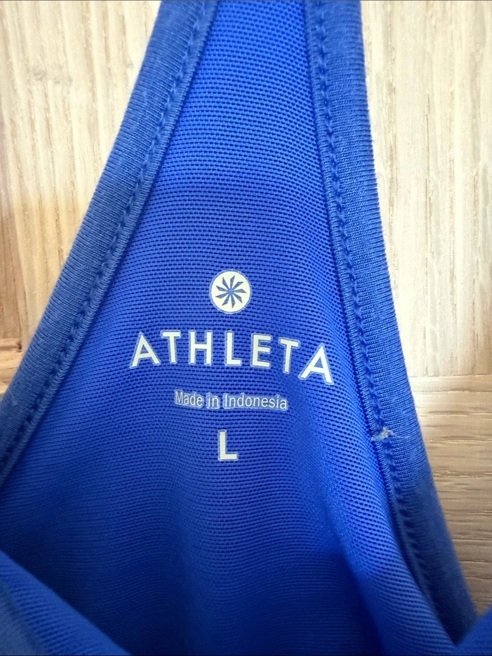 Athleta Royal Blue Racerback Maxi One-Piece